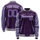 Custom Purple Light Purple Jacket