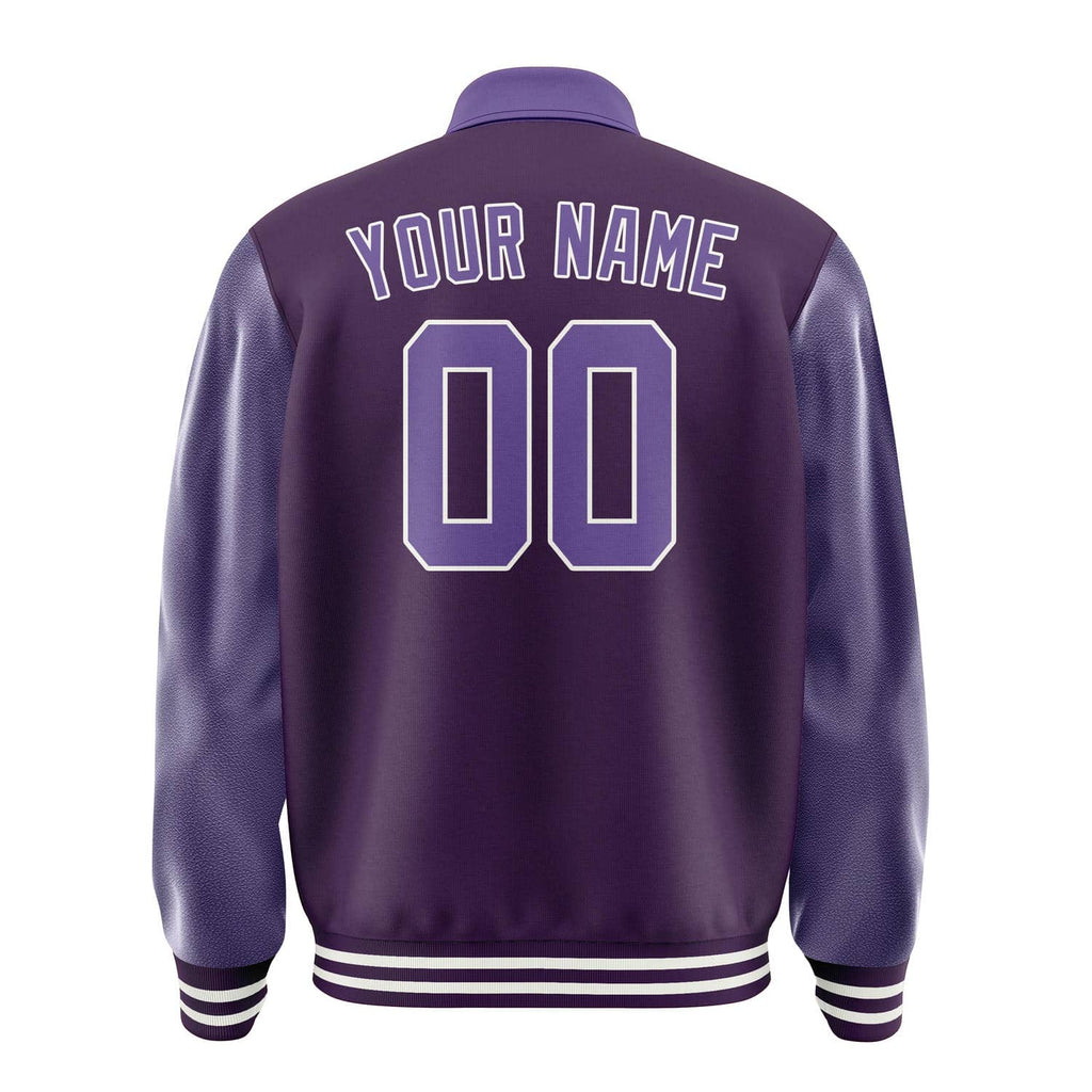 Custom Purple Light Purple Jacket