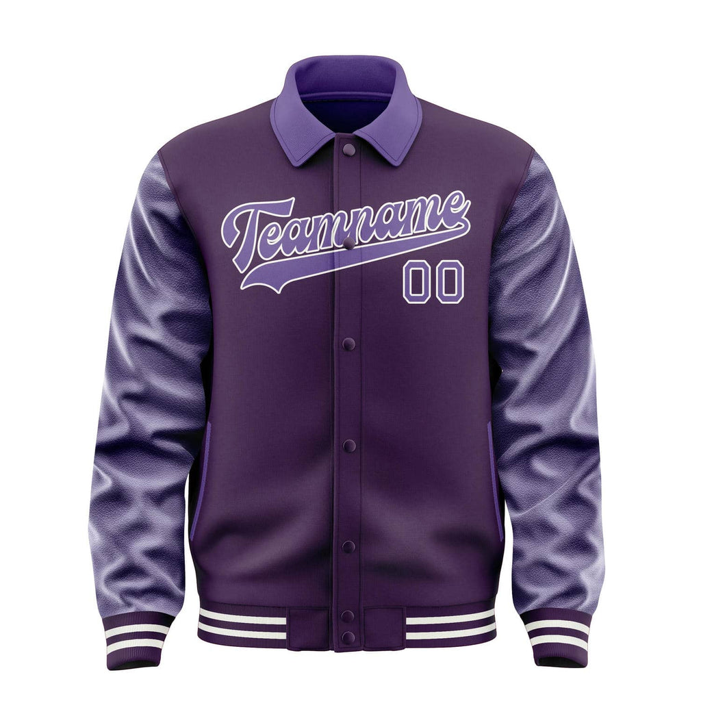 Custom Purple Light Purple Jacket