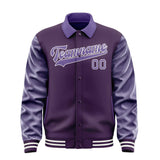 Custom Purple Light Purple Jacket