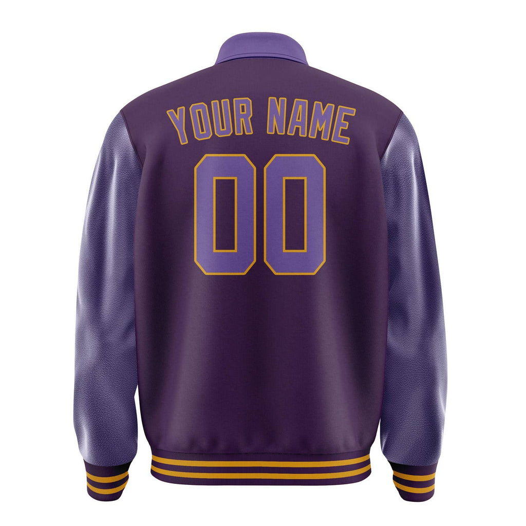 Custom Purple Light Purple Jacket