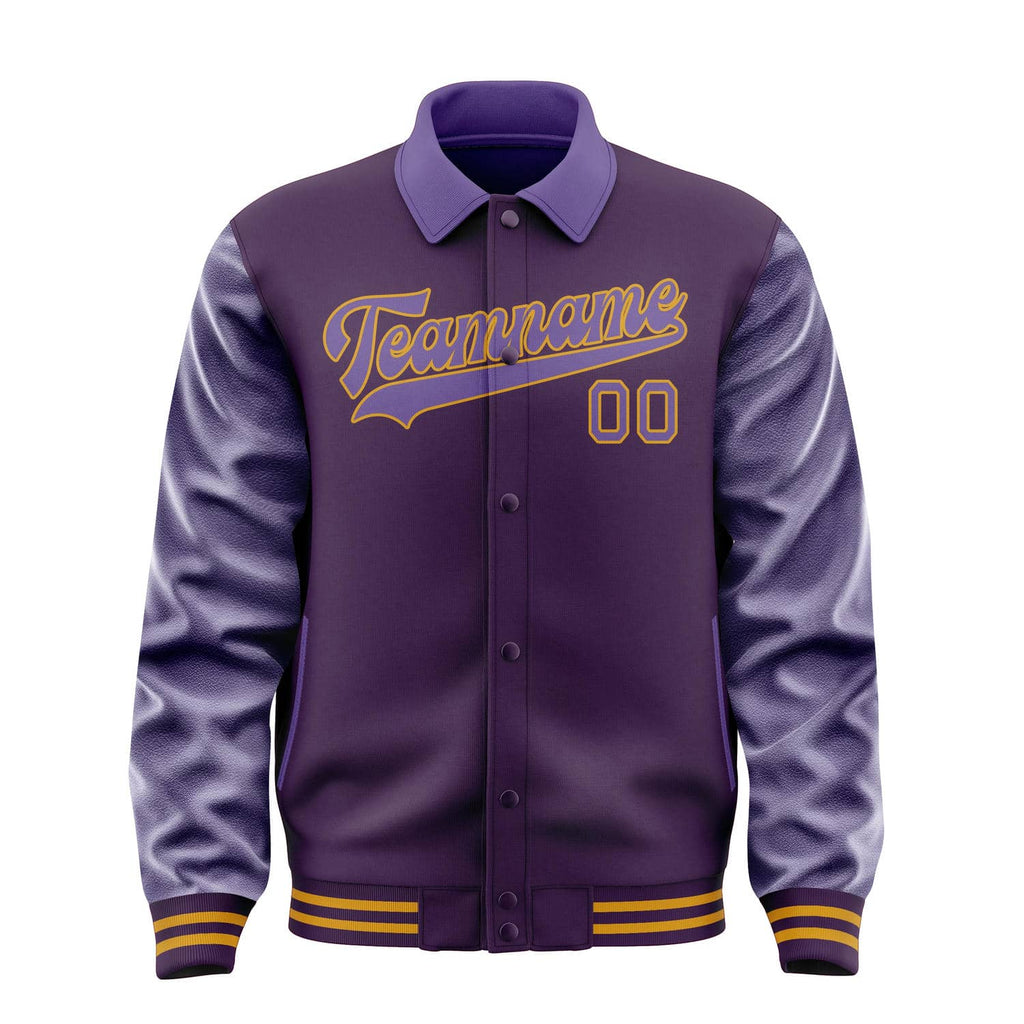 Custom Purple Light Purple Jacket