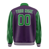 Custom Purple Emerald Green Jacket