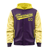 Custom Purple Light Yellow Jacket