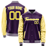 Custom Purple Light Yellow Jacket