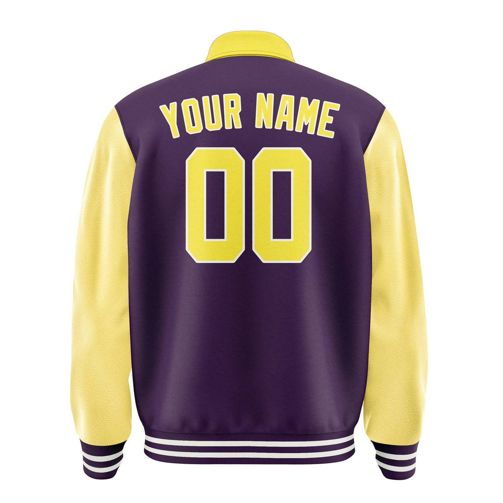 Custom Purple Light Yellow Jacket