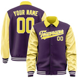 Custom Purple Light Yellow Jacket