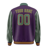 Custom Purple Blue Green Jacket