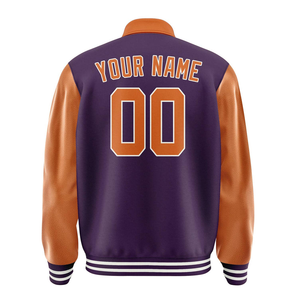 Custom Purple Orange Jacket