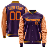 Custom Purple Orange Jacket