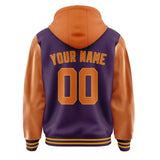 Custom Purple Orange Jacket