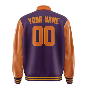 Custom Purple Orange Jacket