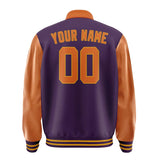 Custom Purple Orange Jacket