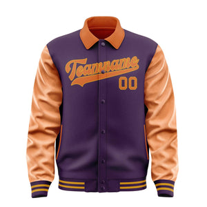 Custom Purple Orange Jacket