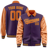 Custom Purple Orange Jacket
