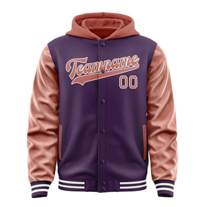 Custom Purple Copper Rose Jacket