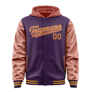 Custom Purple Copper Rose Jacket