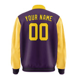Custom Purple Gold Jacket