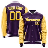 Custom Purple Gold Jacket