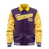 Custom Purple Gold Jacket