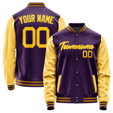 Custom Purple Gold Jacket