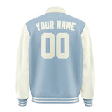 Custom Light Blue Cream Jacket
