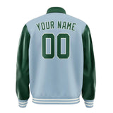 Custom Light Blue Green Jacket