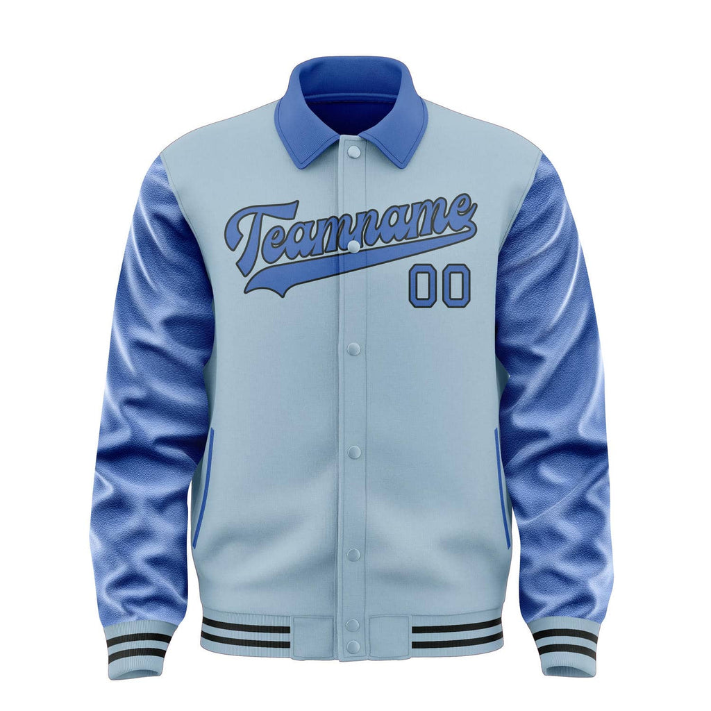 Custom Light Blue Sky Blue Jacket