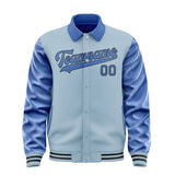 Custom Light Blue Sky Blue Jacket