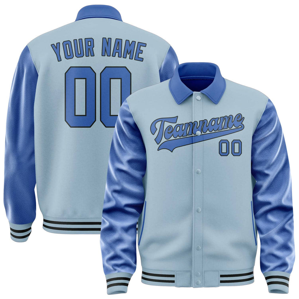 Custom Light Blue Sky Blue Jacket