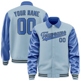 Custom Light Blue Sky Blue Jacket