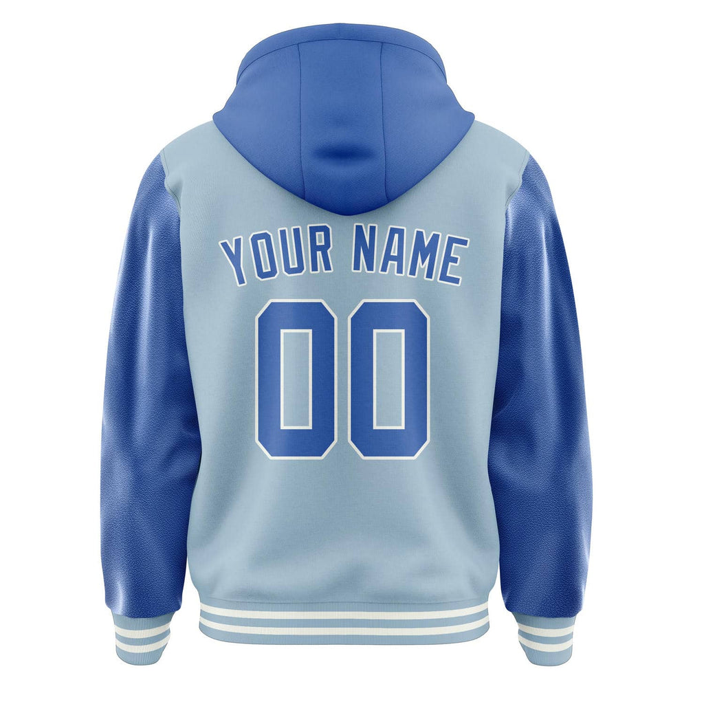 Custom Light Blue Sky Blue Jacket
