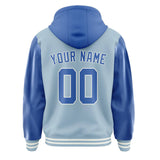 Custom Light Blue Sky Blue Jacket