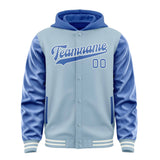 Custom Light Blue Sky Blue Jacket