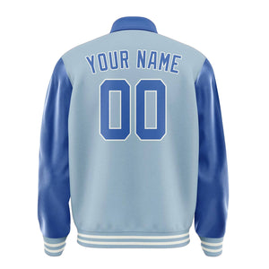 Custom Light Blue Sky Blue Jacket