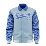 Custom Light Blue Sky Blue Jacket