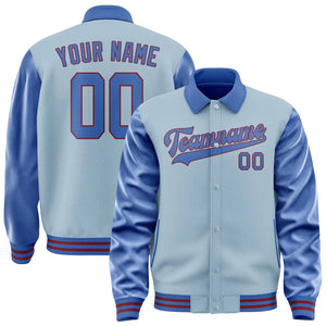 Custom Light Blue Sky Blue Jacket