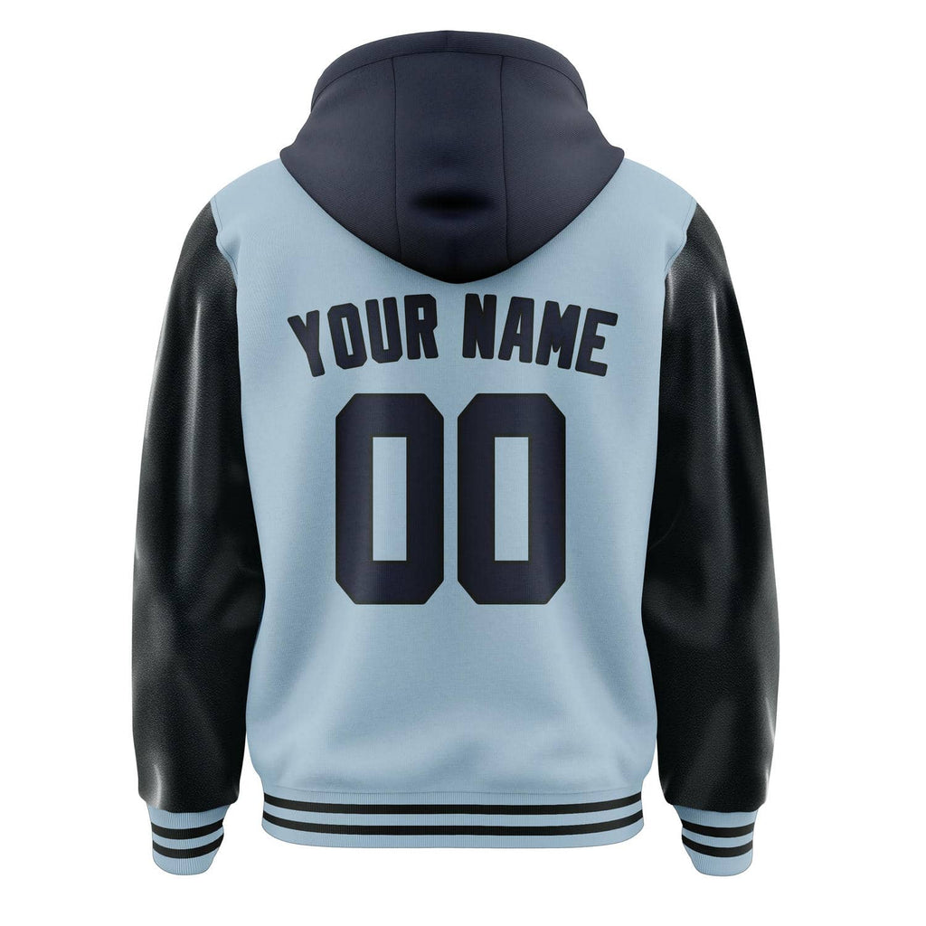 Custom Light Blue Navy Jacket