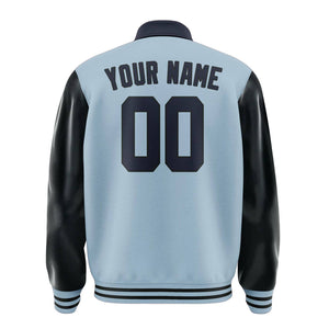 Custom Light Blue Navy Jacket