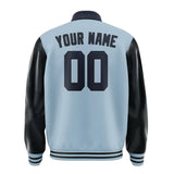 Custom Light Blue Navy Jacket