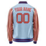 Custom Light Blue Copper Rose Jacket JA0808290818B21829
