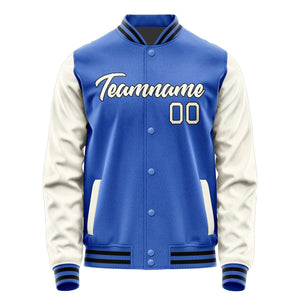 Custom Sky Blue Cream Jacket JA0909030917B21703