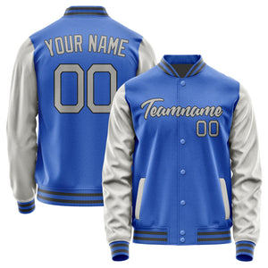 Custom Sky Blue Gray Jacket JA0909040920B21704