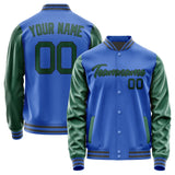 Custom Sky Blue Green Jacket