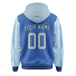 Custom Sky Blue Light Blue Jacket