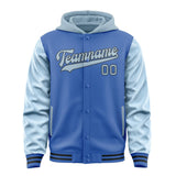 Custom Sky Blue Light Blue Jacket