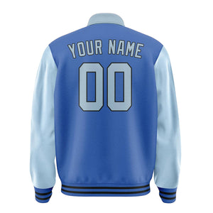 Custom Sky Blue Light Blue Jacket