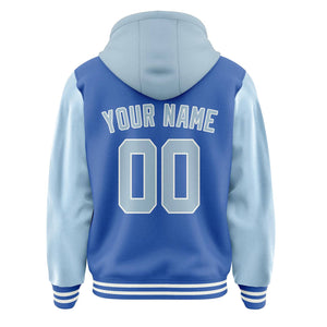 Custom Sky Blue Light Blue Jacket