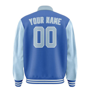 Custom Sky Blue Light Blue Jacket