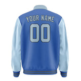 Custom Sky Blue Light Blue Jacket